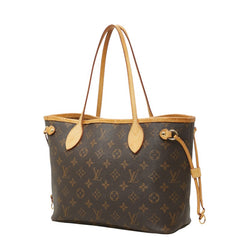 ルイ ヴィトン モノグラム ネヴァーフルPM ハンドバッグ トートバッグ M40155 ブラウン PVC レザー レディース LOUIS VUITTON 中古