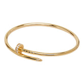 カルティエ ジュストアンクル ブレスレット スモール バングル サイズ15 K18YG イエローゴールド 750 レディース CARTIER 中古