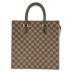 ルイ ヴィトン ダミエ ヴェニスPM トートバッグ ハンドバッグ N51145 ブラウン PVC レザー レディース LOUIS VUITTON 中古