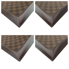 ルイ ヴィトン ダミエ ヴェニスPM トートバッグ ハンドバッグ N51145 ブラウン PVC レザー レディース LOUIS VUITTON 中古