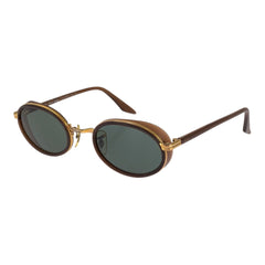 レイバン ボシュロム Sidestreet Crosswalk サングラス 男女兼用 RB3037 W2814 ブラウン プラスチック メッキ メンズ Ray-Ban 中古