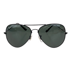 レイバン アビエーター Aviator Large Metal II サングラス 男女兼用 RB3026 ブラック グリーン メタル メンズ Ray-Ban 中古