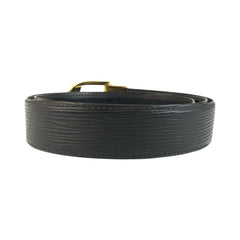 ルイ ヴィトン エピ サンチュール ベルト M68332 ブラック 黒 ノワール レザー メンズ LOUIS VUITTON 中古