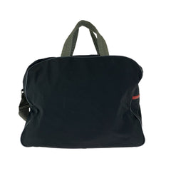 プラダスポーツ スポーツライン 2way ボストンバッグ ショルダーバッグ ブラック 黒 ナイロン メンズ PRADA SPORTS 中古