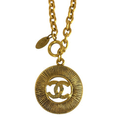 シャネル ココマーク ネックレス ゴールド メッキ レディース CHANEL 中古
