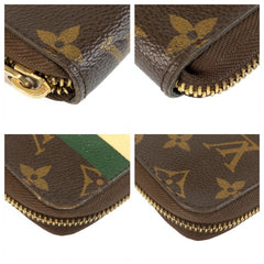 ルイ ヴィトン ジッピーオーガナイザー ベルボーイ 長財布 ロングウォレット M60035 ブラウン PVC レディース LOUIS VUITTON 中古