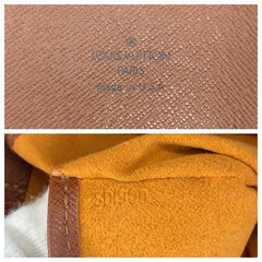 ルイ ヴィトン モノグラム ミュゼットタンゴ ショート ショルダーバッグ M51257 ブラウン PVC レザー レディース LOUIS VUITTON 中古