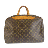 ルイ ヴィトン モノグラム アリゼ ドゥ ポッシュ ボストンバッグ ハンドバッグ M41392 ブラウン PVC レザー メンズ LOUIS VUITTON 中古