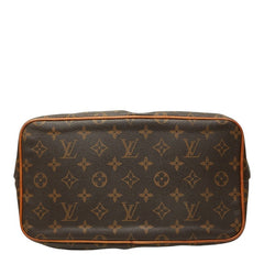 ルイ ヴィトン モノグラム パレルモPM ハンドバッグ ショルダーバッグ 2WAY M40145 ブラウン PVC レザー レディース LOUIS VUITTON 中古