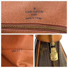 ルイ ヴィトン モノグラム ブローニュ ショルダーバッグ M51260 ブラウン PVC レザー レディース LOUIS VUITTON 中古