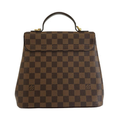 ルイ ヴィトン ダミエ ベルガモPM ハンドバッグ ショルダーバッグ 2way N41167 ブラウン PVC レディース LOUIS VUITTON 中古