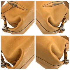 トッズ ショルダーバッグ ハンドバッグ ベージュ レザー レディース TOD’S 中古
