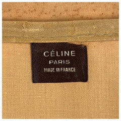 セリーヌ Cマカダム ボストンバッグ ハンドバッグ ブラウン キャンバス レディース CELINE 中古