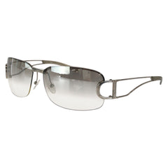 ディオール Diorly 2 CDロゴ サングラス 男女兼用 DIORLY 2/J1 YB7VZ シルバー メタル プラスチック レディース Dior 中古