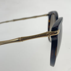 グッチ バンブー インターロッキングGG 男女兼用 サングラス ブラウン ゴールド メンズ GUCCI 中古