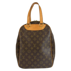 ルイ ヴィトン モノグラム エクスキュルシオン ハンドバッグ M41450 ブラウン PVC レザー レディース LOUIS VUITTON 中古