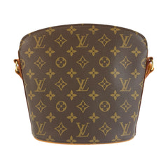 ルイ ヴィトン モノグラム ドルーオ ショルダーバッグ ポシェット M51290 ブラウン PVC レザー レディース LOUIS VUITTON 中古