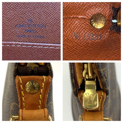 ルイ ヴィトン モノグラム ドルーオ ショルダーバッグ ポシェット M51290 ブラウン PVC レザー レディース LOUIS VUITTON 中古