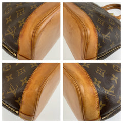 ルイ ヴィトン モノグラム アルマ ハンドバッグ ボストンバッグ M51130 ブラウン PVC レザー レディース LOUIS VUITTON 中古