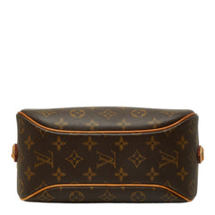 ルイ ヴィトン モノグラム ブロワ 斜め掛け ショルダーバッグ M51221 ブラウン PVC レザー レディース LOUIS VUITTON 中古