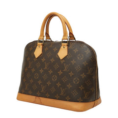 ルイ ヴィトン モノグラム アルマ ハンドバッグ M51130 ブラウン PVC レザー レディース LOUIS VUITTON 中古