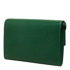 ルイ ヴィトン エピ アルシュ クラッチバッグ ショルダーバッグ 2WAY M52574 ボルネオグリーン レザー レディース LOUIS VUITTON 中古