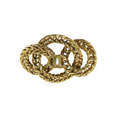 シャネル ココマーク ブローチ ゴールド メタル レディース CHANEL 中古
