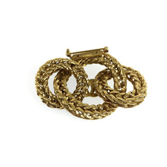 シャネル ココマーク ブローチ ゴールド メタル レディース CHANEL 中古