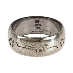 ブルガリ セーブ・ザ・チルドレン リング リング 指輪 シルバー SV925 シルバー レディース BVLGARI 中古