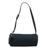 ジバンシー ロゴジャカード タッセル ミニワンショルダーバッグ ブラック キャンバス レザー レディース Givenchy 中古