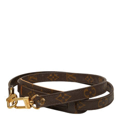 ルイ ヴィトン モノグラム ショルダーストラップ J75010 ブラウン PVC レディース LOUIS VUITTON 中古