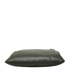 グッチ グッチシマ 斜め掛け ショルダーバッグ 201446 ダークブラウン PVC レザー メンズ GUCCI 中古
