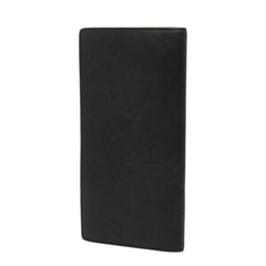 ルイ ヴィトン モノグラム シャドウ ポルトフォイユ ブラザ 長財布 M62900 ブラック レザー メンズ LOUIS VUITTON 中古