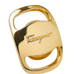 サルヴァトーレフェラガモ ヴァラ スカーフリング ゴールド メッキ レディース Salvatore Ferragamo 中古