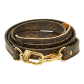 ルイ ヴィトン モノグラム ショルダーストラップ ブラウン PVC レディース LOUIS VUITTON 中古