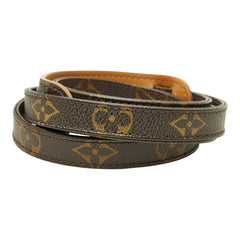 ルイ ヴィトン モノグラム ショルダーストラップ ブラウン PVC レディース LOUIS VUITTON 中古