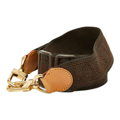 ルイ ヴィトン ショルダーストラップ ブラウン キャンバス レザー レディース LOUIS VUITTON 中古