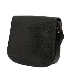 ルイ ヴィトン エピ サンクルー 斜め掛け ショルダーバッグ ポシェット M52192 ブラック レザー レディース LOUIS VUITTON 中古