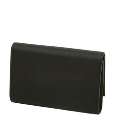 プラダ 三角ロゴプレート キーケース ブラック ナイロン レディース PRADA 中古