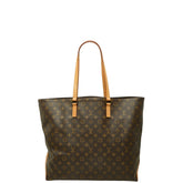 ルイ ヴィトン モノグラム カバアルト ショルダーバッグ トートバッグ M51152 ブラウン PVC レザー レディース LOUIS VUITTON 中古