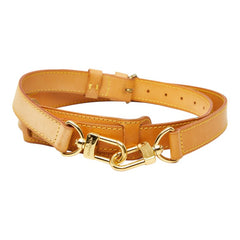 ルイ ヴィトン ショルダーストラップ ブラウン レザー レディース LOUIS VUITTON 中古