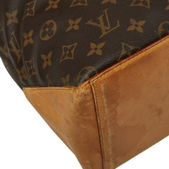 ルイ ヴィトン モノグラム カバメゾ トートバッグ ショルダーバッグ M51151 ブラウン PVC レザー レディース LOUIS VUITTON 中古