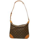 ルイ ヴィトン モノグラム ブローニュ30 ワンショルダーバッグ M51265 ブラウン PVC レザー レディース LOUIS VUITTON 中古