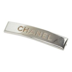 シャネル ヴィンテージ バレッタ 99P シルバー メタル レディース CHANEL 中古