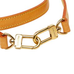 ルイ ヴィトン ショルダーストラップ ブラウン レザー メッキ レディース LOUIS VUITTON 中古