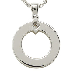 ブルガリ ブルガリブルガリ ネックレス K18WG ホワイトゴールド 750 ダイヤモンド レディース BVLGARI 中古