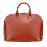 ルイ ヴィトン エピ アルマPM ハンドバッグ M40622 カカオ ブラウン レザー レディース LOUIS VUITTON 【中古】