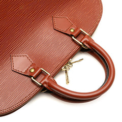 ルイ ヴィトン エピ アルマPM ハンドバッグ M40622 カカオ ブラウン レザー レディース LOUIS VUITTON 【中古】