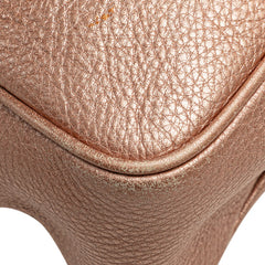 グッチ ソーホー インターロッキングG タッセル チェーン ショルダーバッグ 308983 ピンク ゴールド レザー レディース GUCCI 【中古】