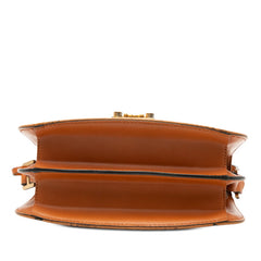エム シー エム ヴィセトス モノグラム ショルダーバッグ ブラウン PVC レザー レディース MCM 【中古】